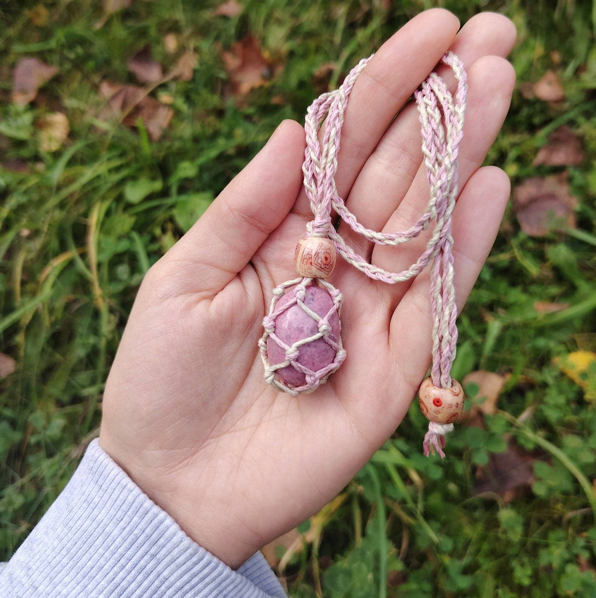 Rodoniitti ~kaulakoru 🌸